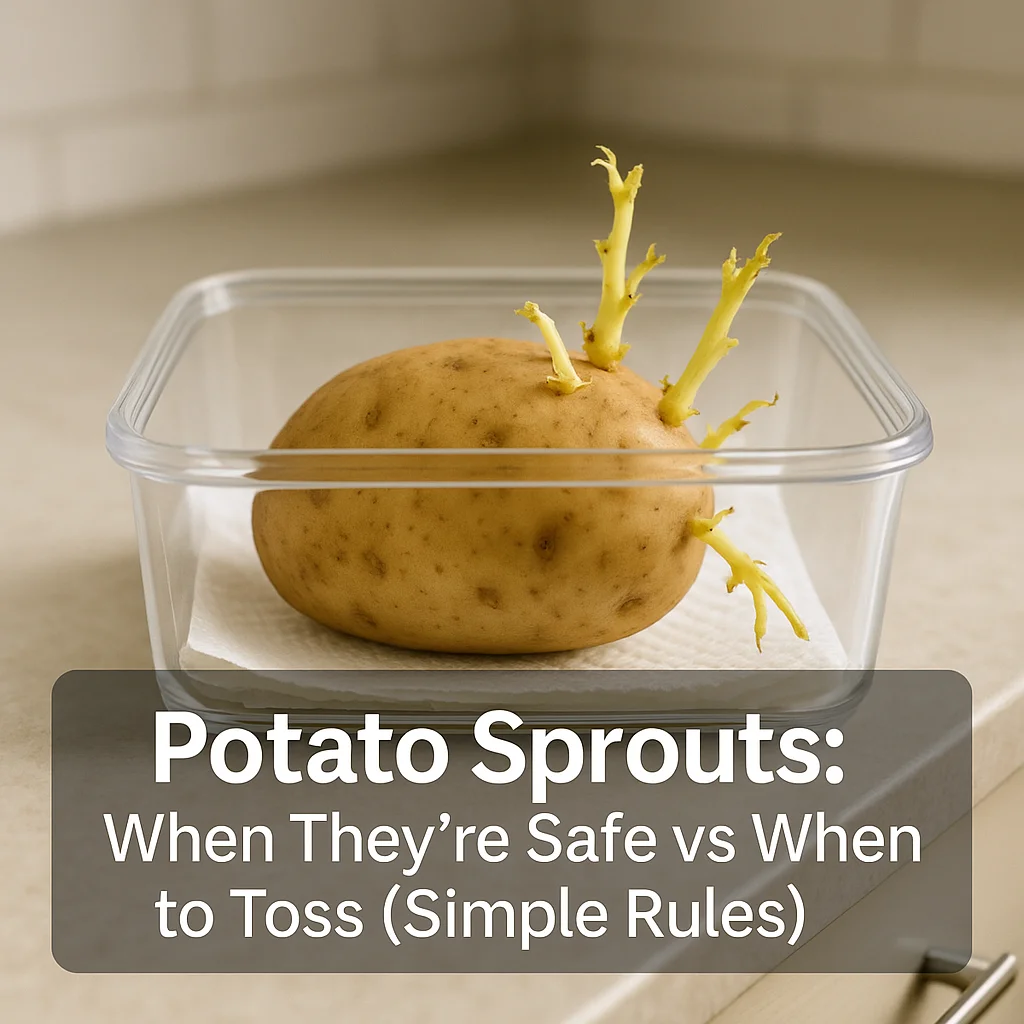 Potato Sprouts: When They’re Safe vs When to Toss (Simple Rules)