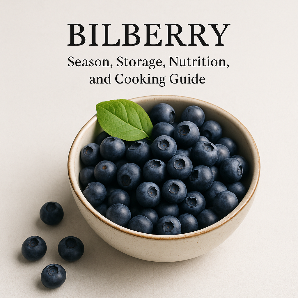 Bilberry: Season, Storage, Nutrition, and Cooking Guide