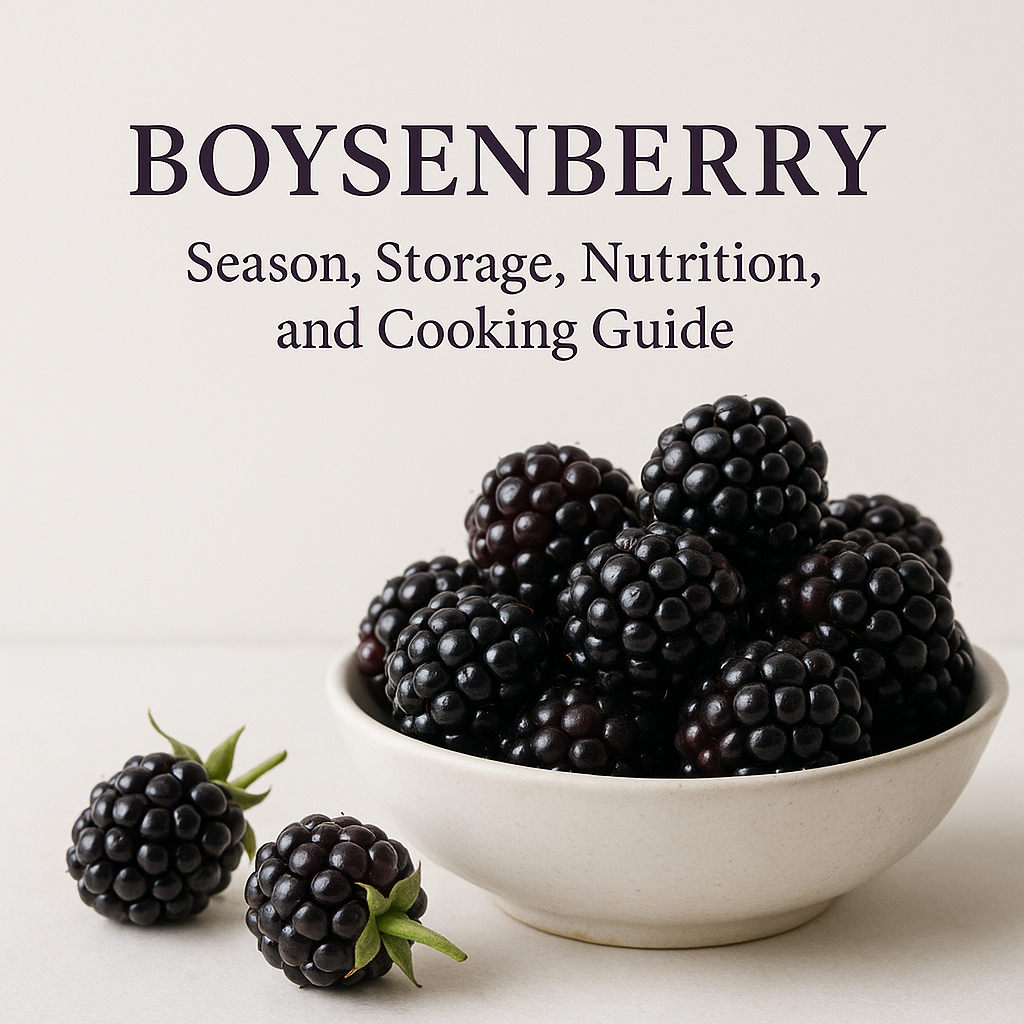 Boysenberry: Season, Storage, Nutrition, and Cooking Guide