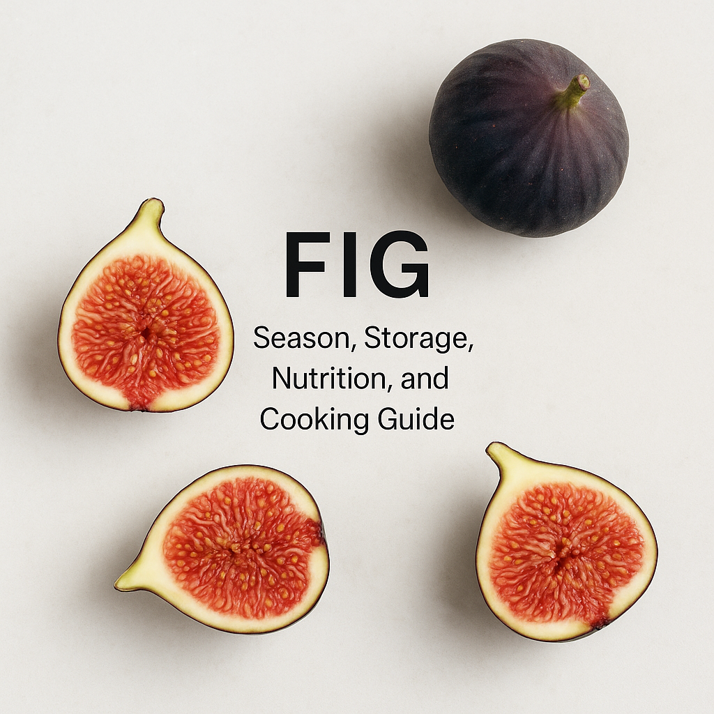 Fig: Season, Storage, Nutrition, and Cooking Guide