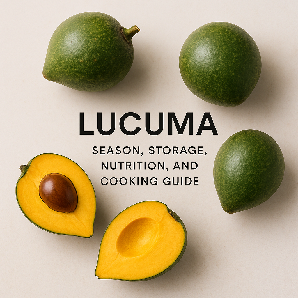 Lucuma: Season, Storage, Nutrition, and Cooking Guide