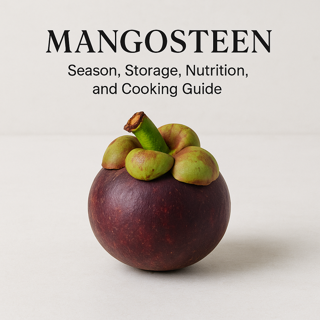 Mangosteen: Season, Storage, Nutrition, and Cooking Guide