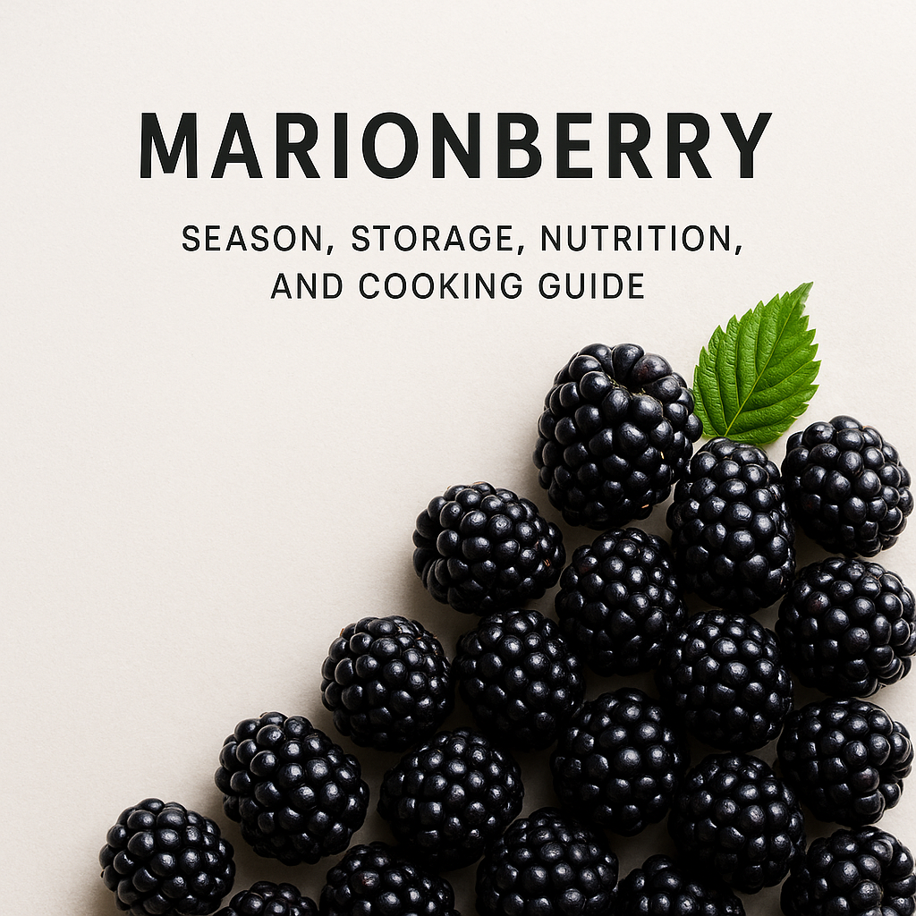 Marionberry: Season, Storage, Nutrition, and Cooking Guide