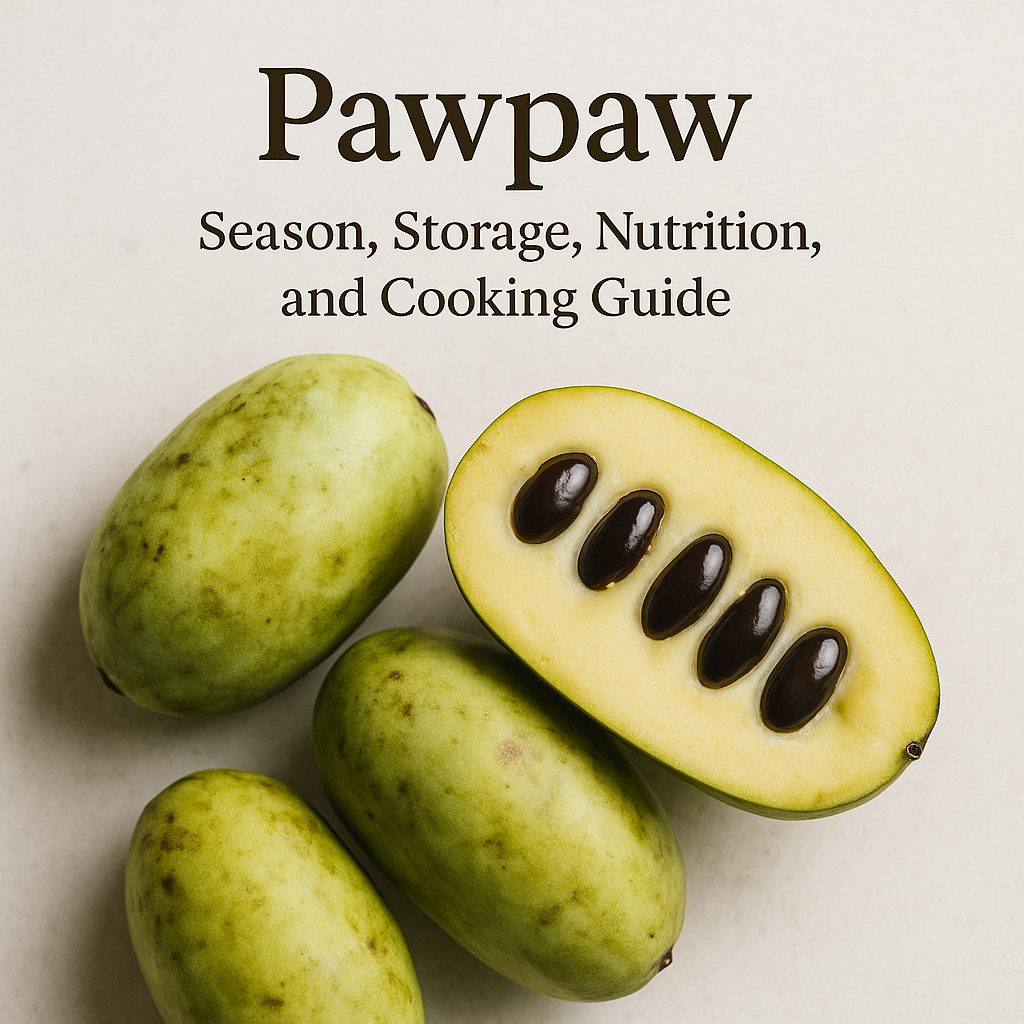Pawpaw: Season, Storage, Nutrition, and Cooking Guide