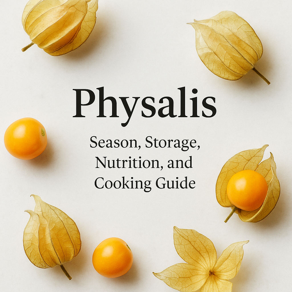 Physalis: Season, Storage, Nutrition, and Cooking Guide