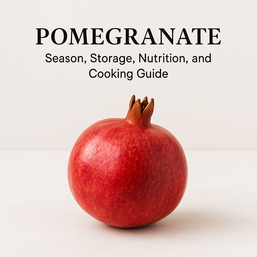 Pomegranate: Season, Storage, Nutrition, and Cooking Guide