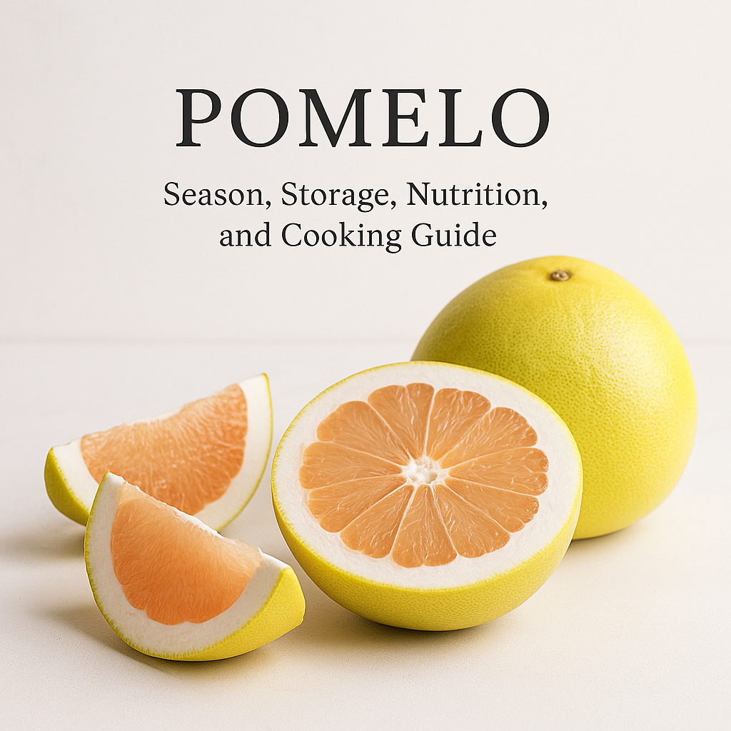 Pomelo: Season, Storage, Nutrition, and Cooking Guide