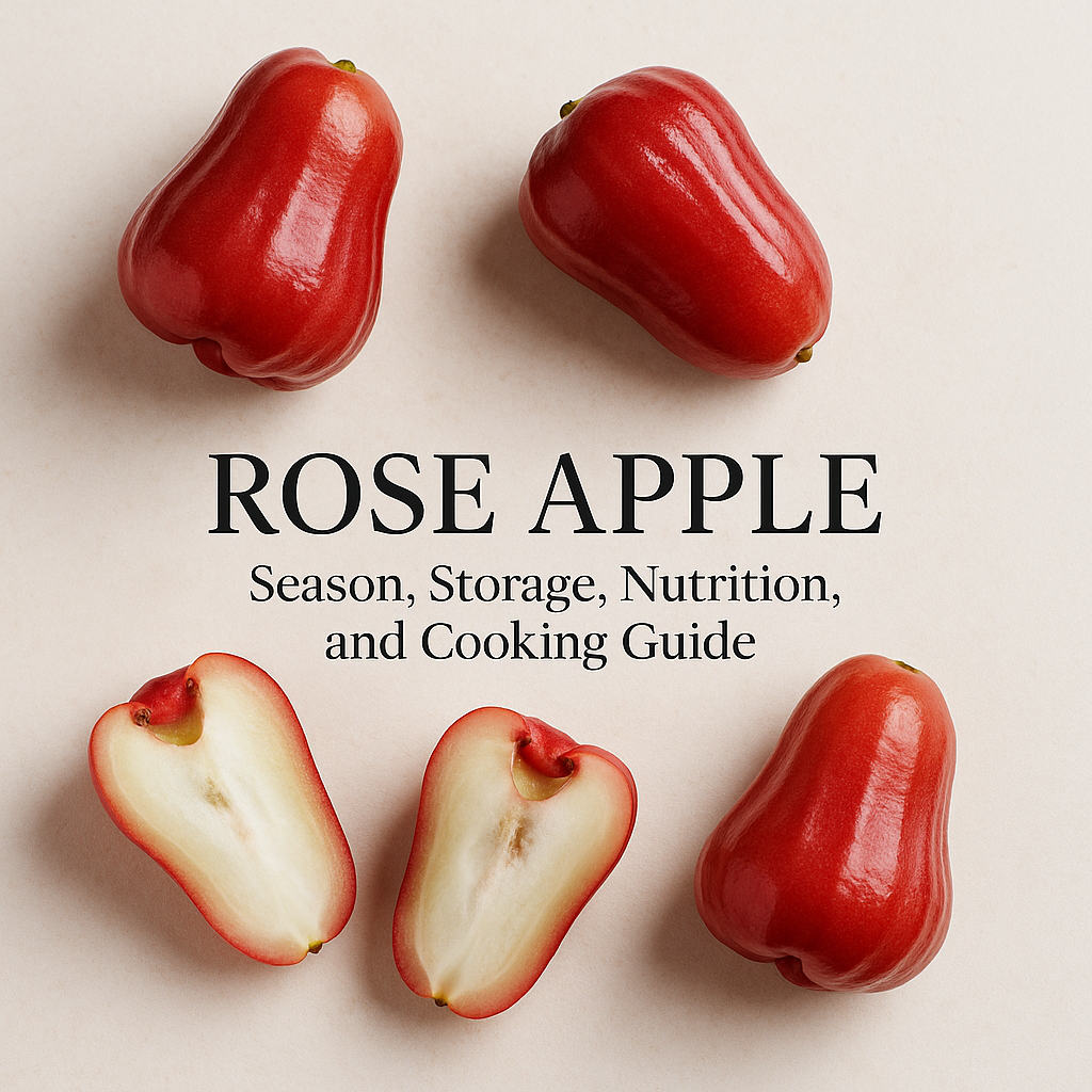 Rose Apple: Season, Storage, Nutrition, and Cooking Guide