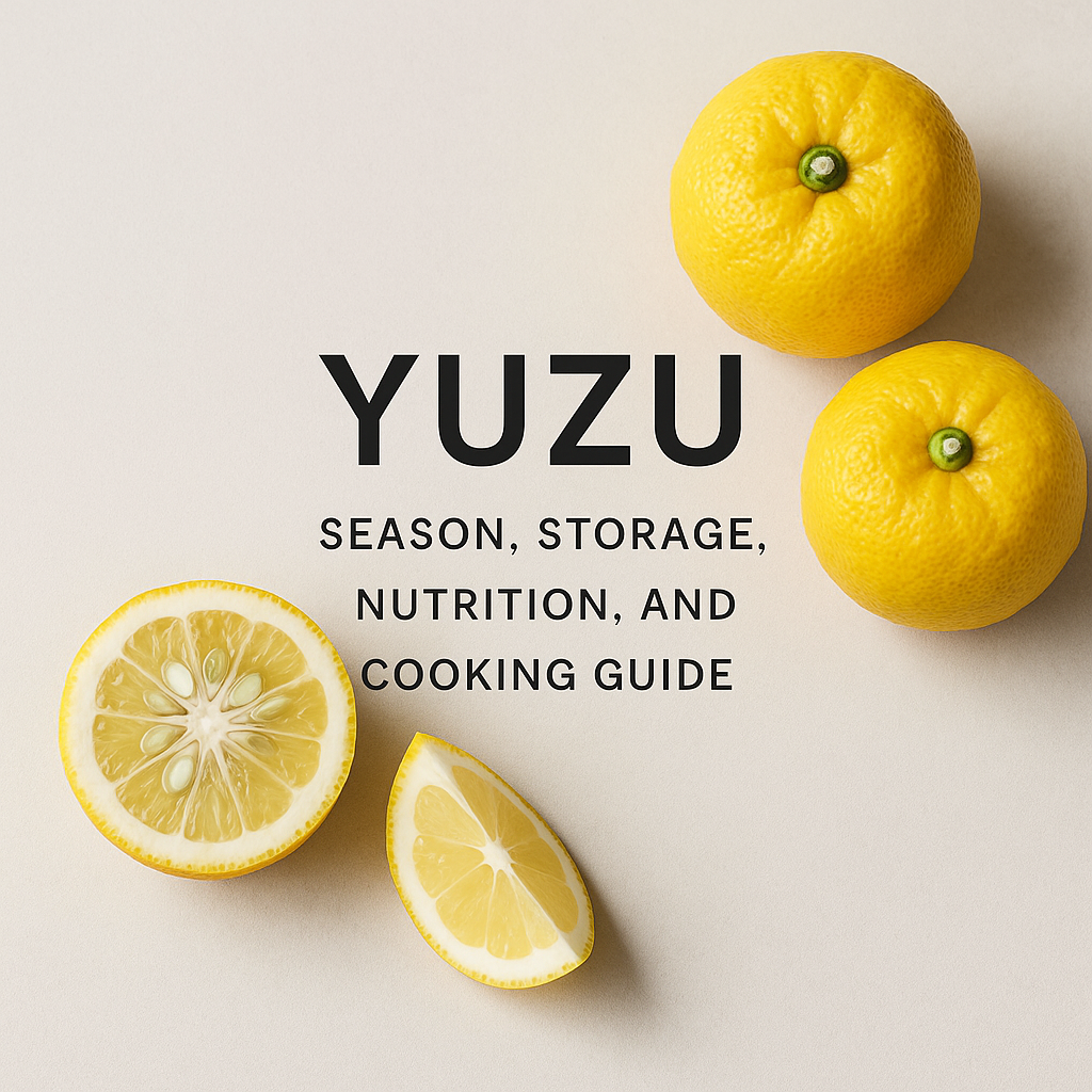 Yuzu: Season, Storage, Nutrition, and Cooking Guide