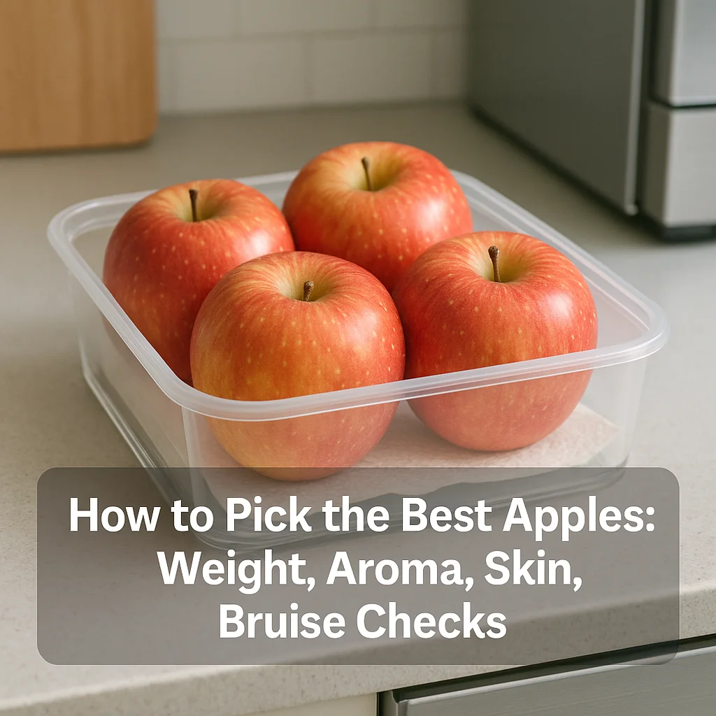 How to Pick the Best Apples: Weight, Aroma, Skin, Bruise Checks