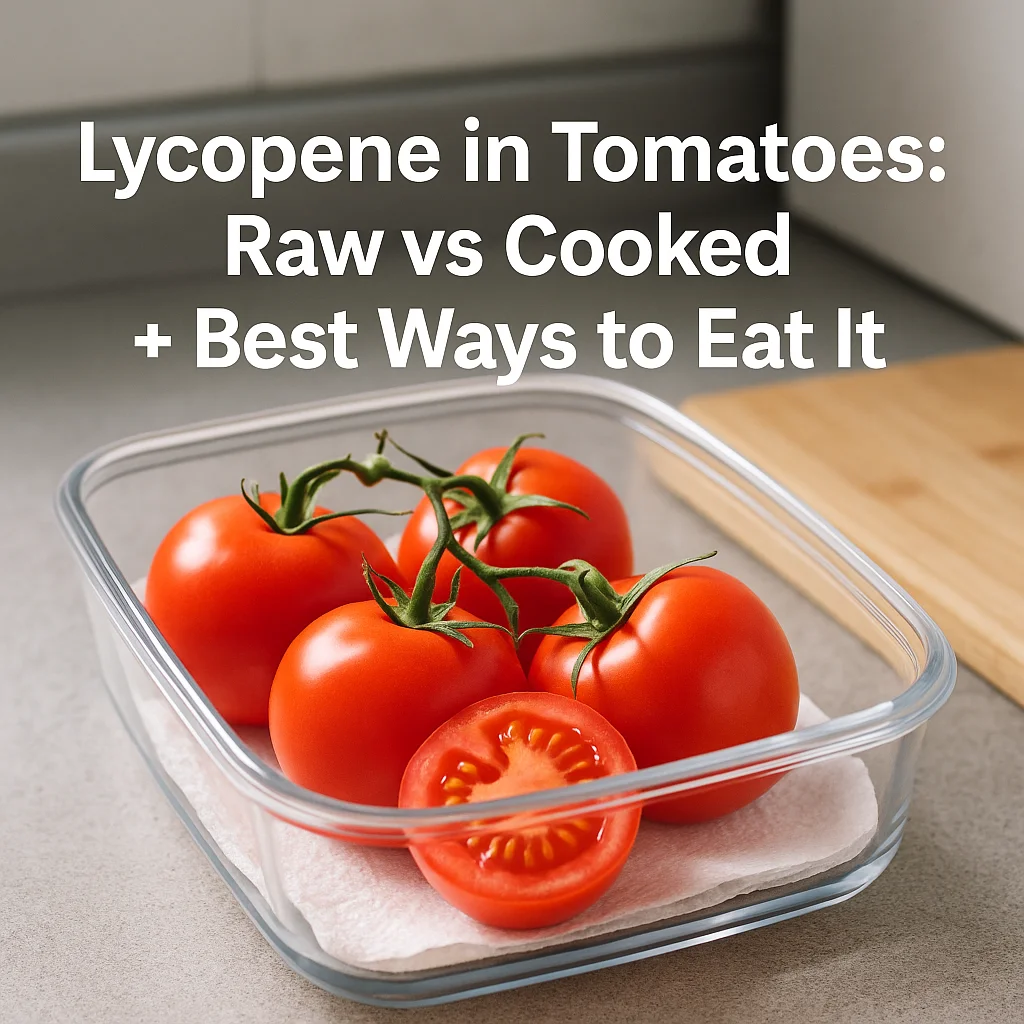 Lycopene in Tomatoes: Raw vs Cooked + Best Ways to Eat It