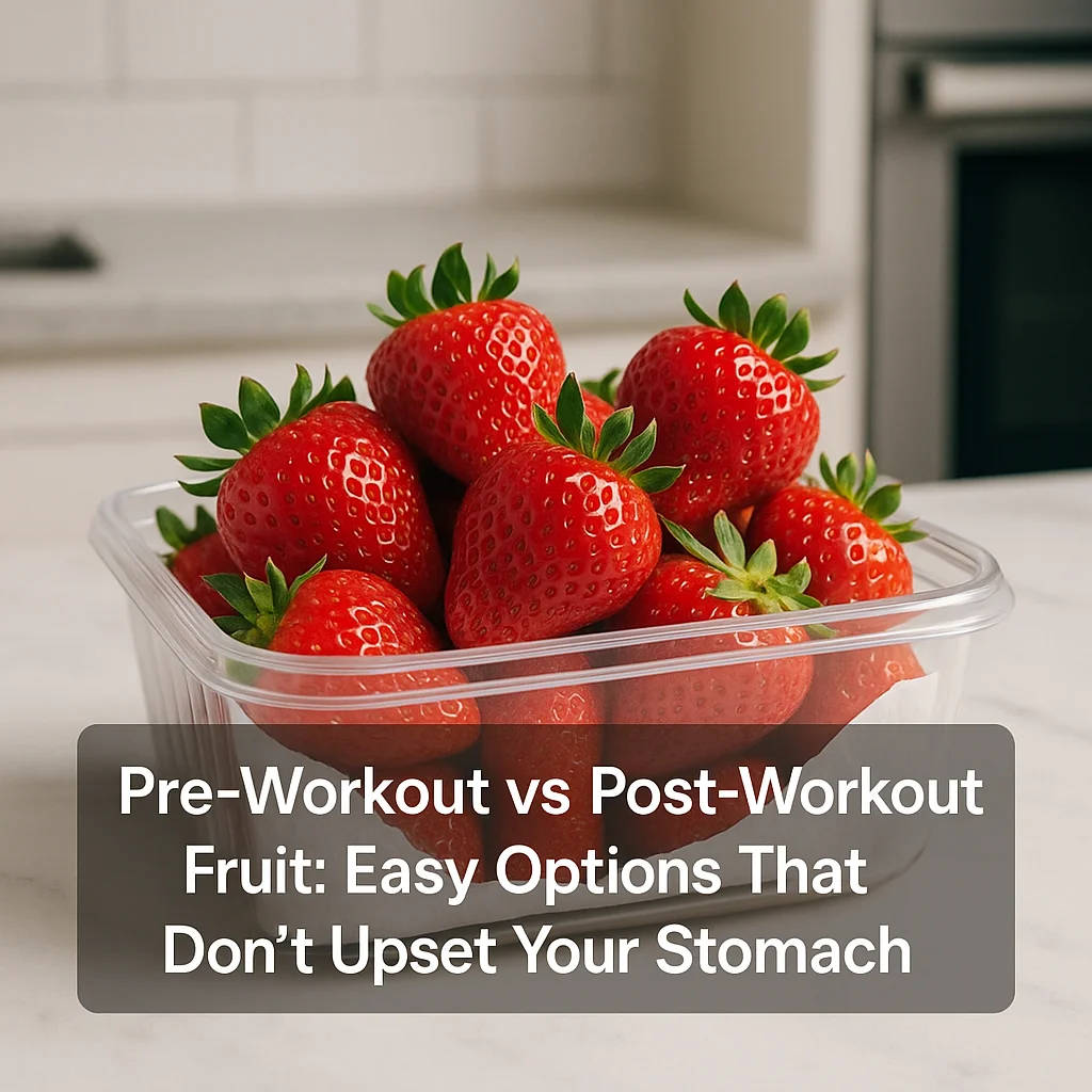 Pre-Workout vs Post-Workout Fruit: Easy Options That Don’t Upset Your Stomach