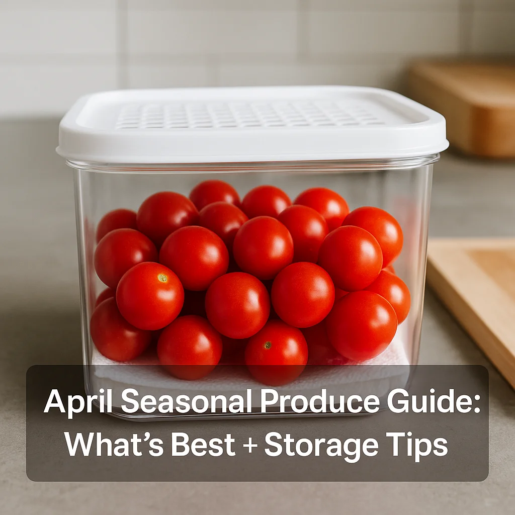 April Seasonal Produce Guide: What’s Best + Storage Tips