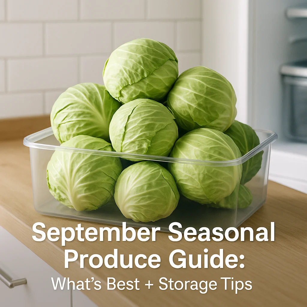 September Seasonal Produce Guide: What’s Best + Storage Tips
