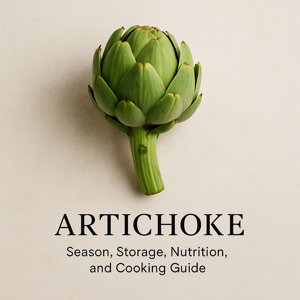 Artichoke: Season, Storage, Nutrition, and Cooking Guide