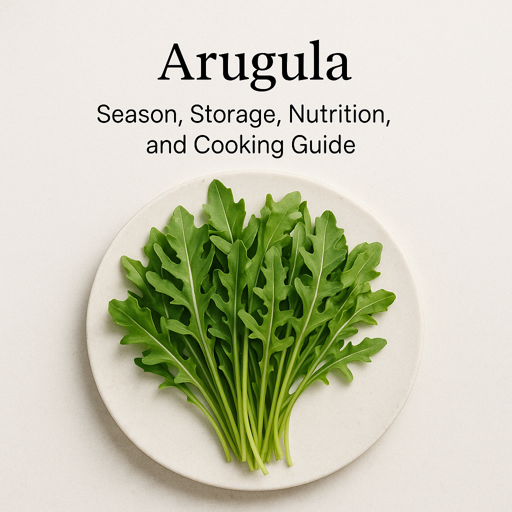Arugula: Season, Storage, Nutrition, and Cooking Guide