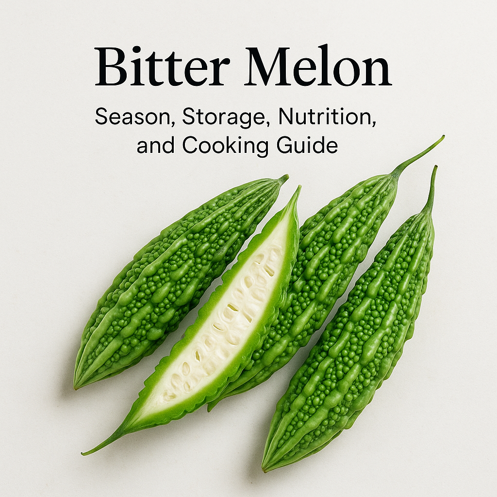 Bitter Melon: Season, Storage, Nutrition, and Cooking Guide