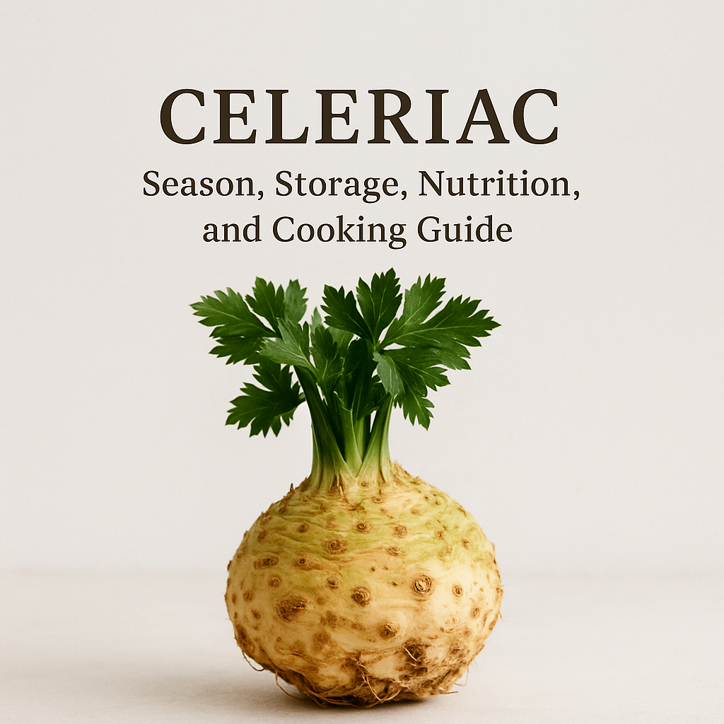 Celeriac: Season, Storage, Nutrition, and Cooking Guide