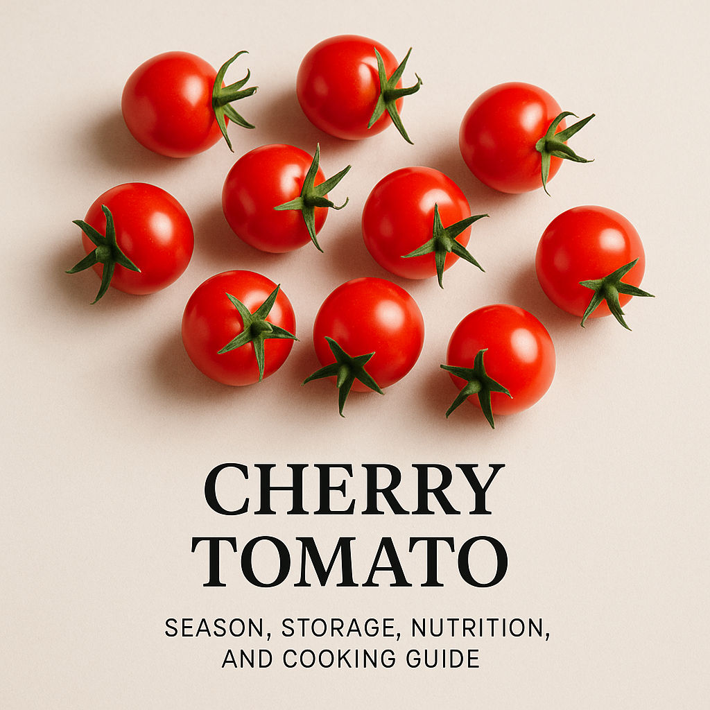 Cherry Tomato: Season, Storage, Nutrition, and Cooking Guide