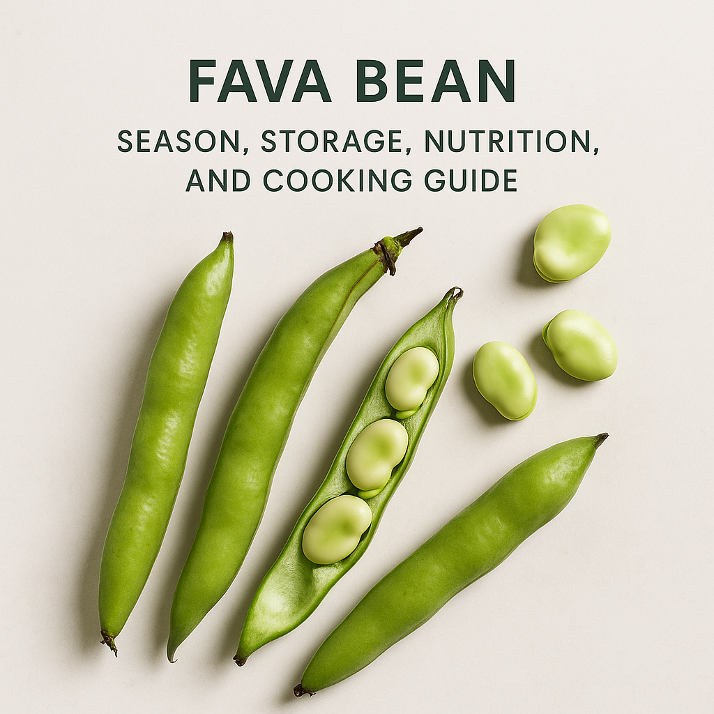 Fava Bean: Season, Storage, Nutrition, and Cooking Guide