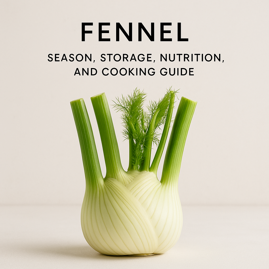 Fennel: Season, Storage, Nutrition, and Cooking Guide