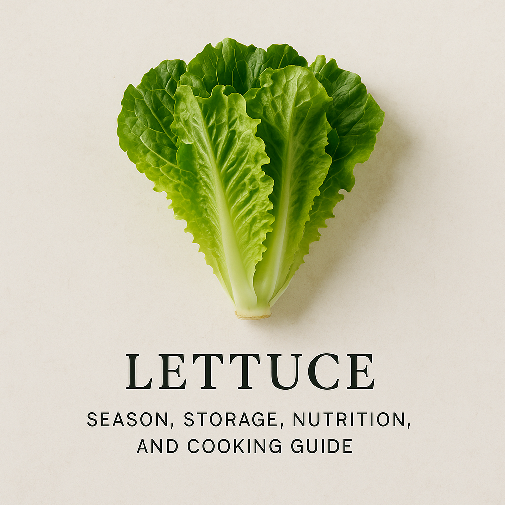 Lettuce: Season, Storage, Nutrition, and Cooking Guide