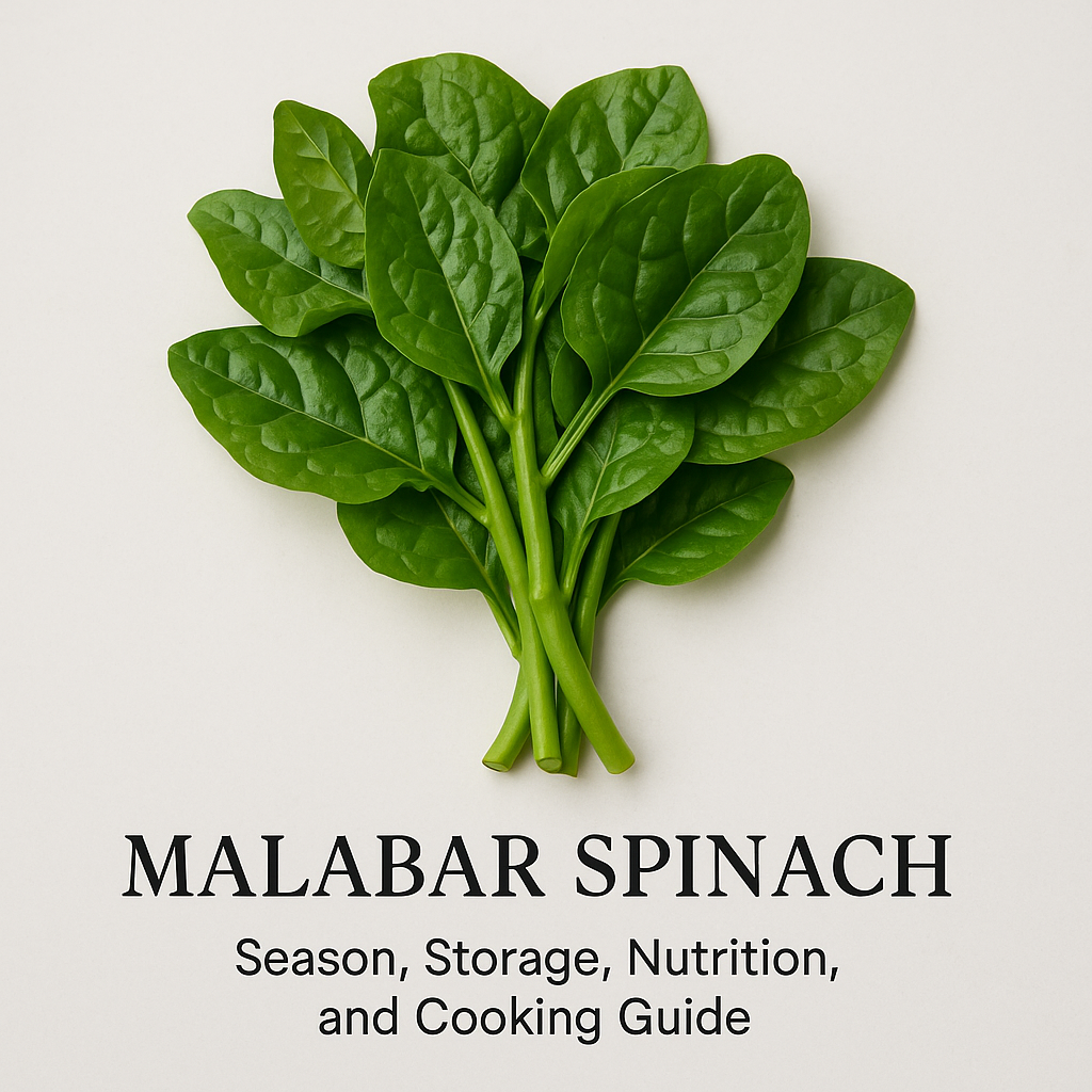 Malabar Spinach: Season, Storage, Nutrition, and Cooking Guide