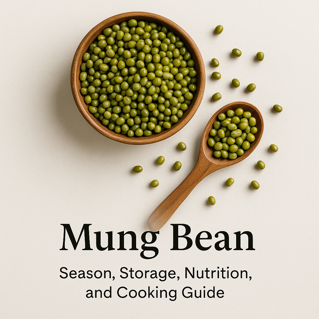 Mung Bean: Season, Storage, Nutrition, and Cooking Guide