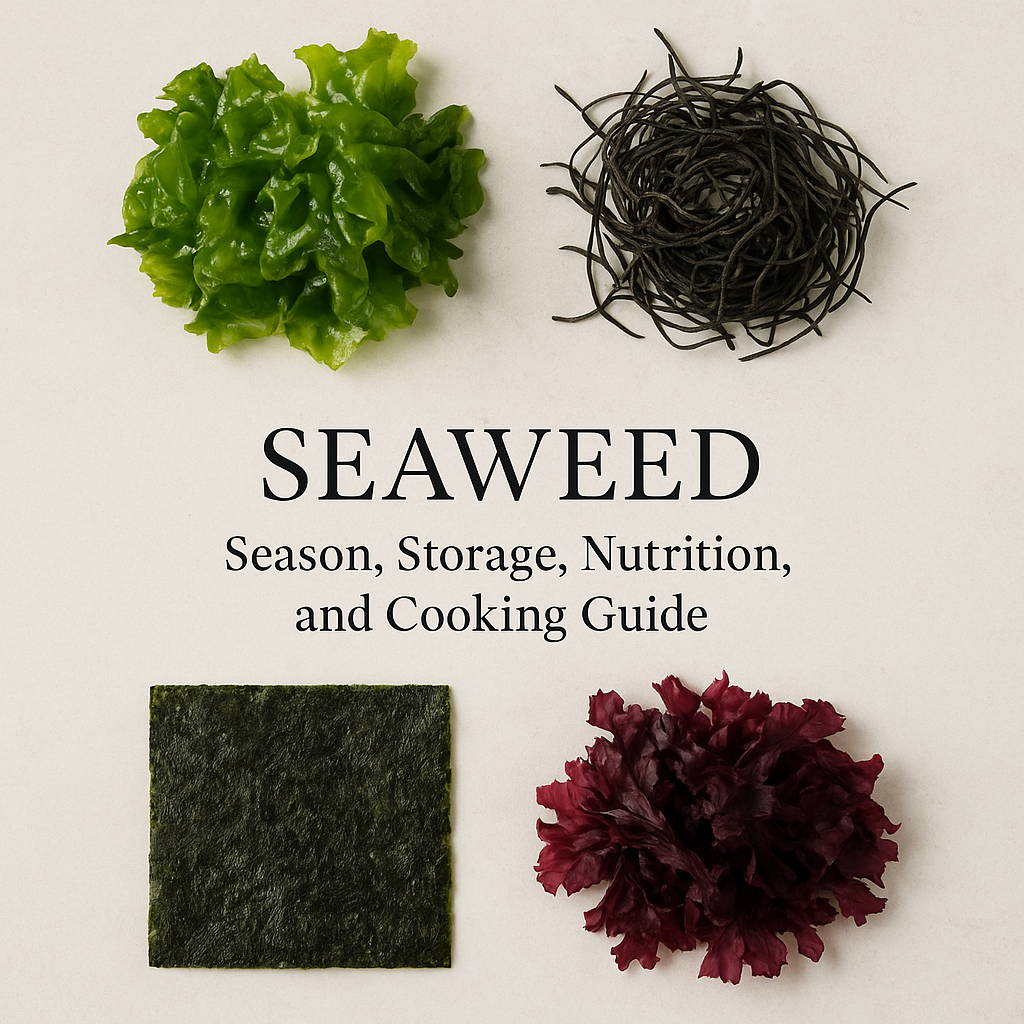 Seaweed: Season, Storage, Nutrition, and Cooking Guide