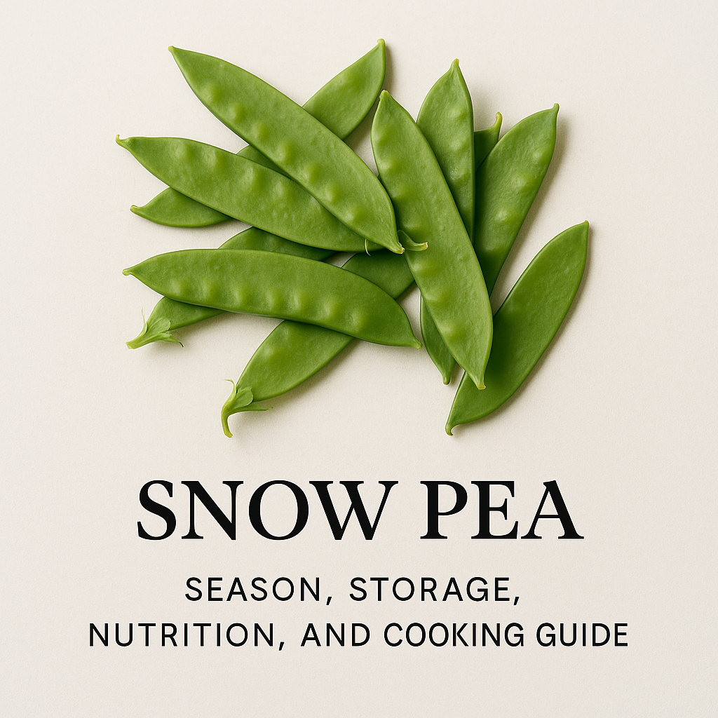 Snow Pea: Season, Storage, Nutrition, and Cooking Guide
