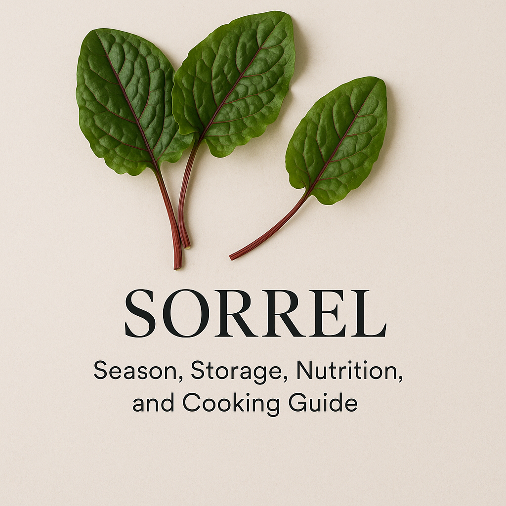 Sorrel: Season, Storage, Nutrition, and Cooking Guide