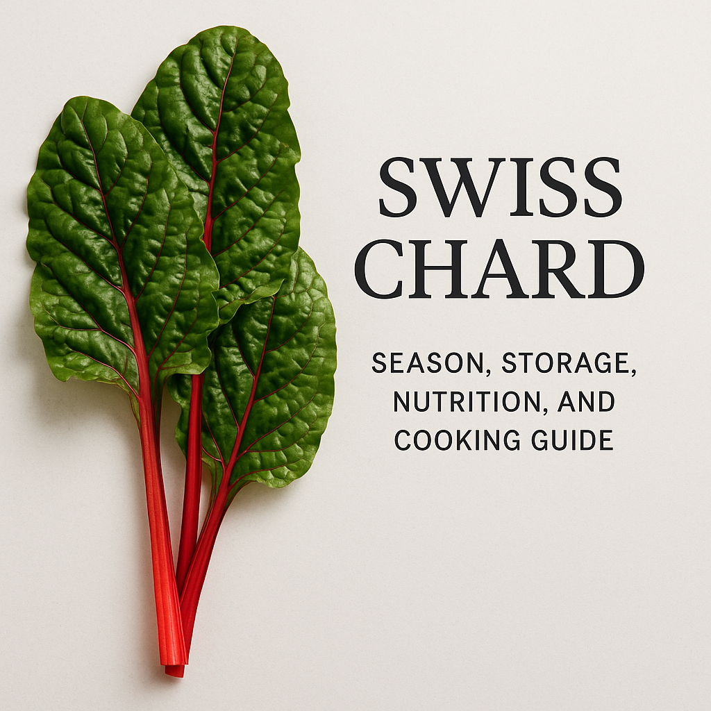 Swiss Chard: Season, Storage, Nutrition, and Cooking Guide