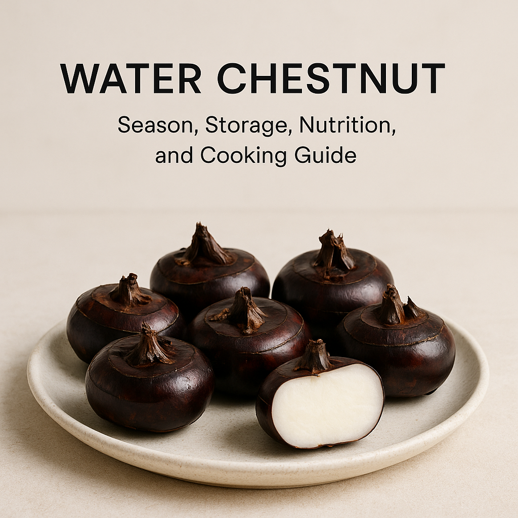 Water Chestnut: Season, Storage, Nutrition, and Cooking Guide