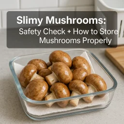 Slimy Mushrooms Safety Check How To Store Mushrooms Properly
