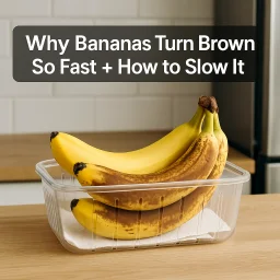 Why Bananas Turn Brown So Fast How To Slow It