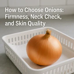 How To Choose Onions Firmness Neck Check And Skin Quality