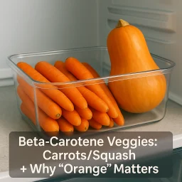 Beta Carotene Veggies Carrots Squash Why Orange Matters