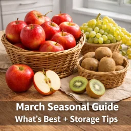 March Seasonal Produce Guide What S Best Storage Tips