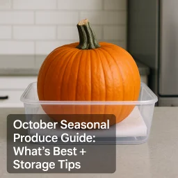 October Seasonal Produce Guide What S Best Storage Tips