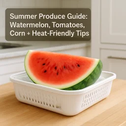Summer Produce Guide Watermelon Tomatoes Corn Heat Friendly Tips