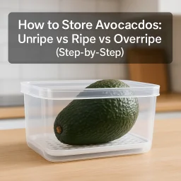 How To Store Avocados Unripe Vs Ripe Vs Overripe Step By Step
