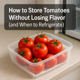 How To Store Tomatoes Without Losing Flavor And When To Refrigerate